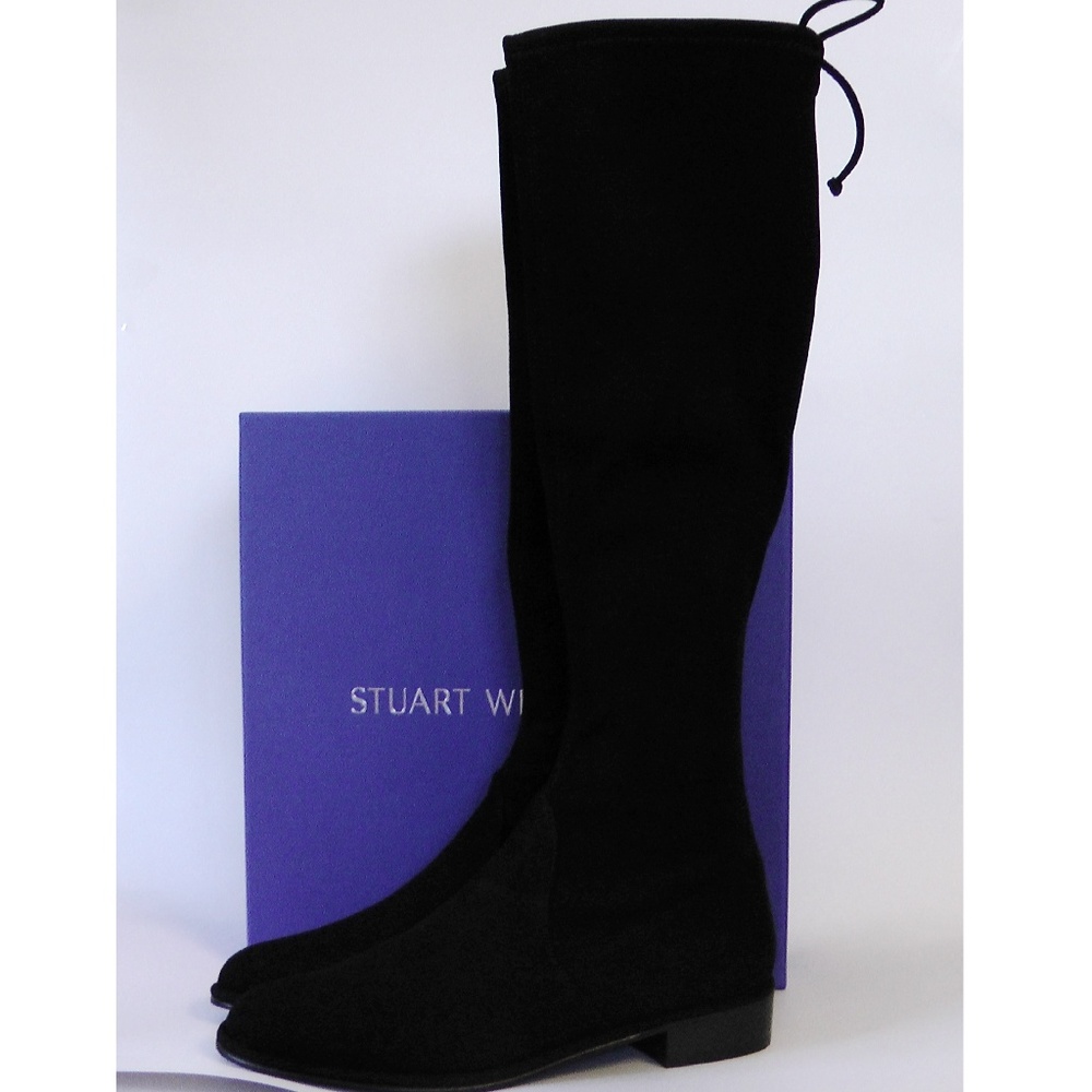 STUART WEITZMAN Kneezie Suede Boot - Picture 3 of 7